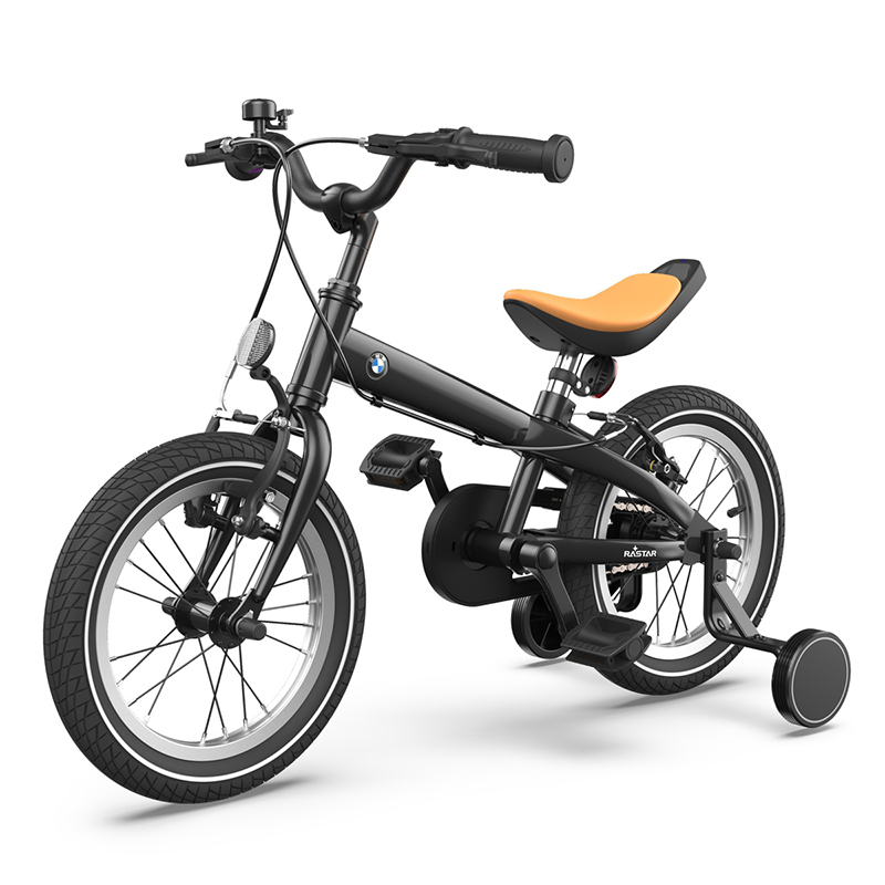 Bicicleta Rastar Rodado 14 Varón Negra