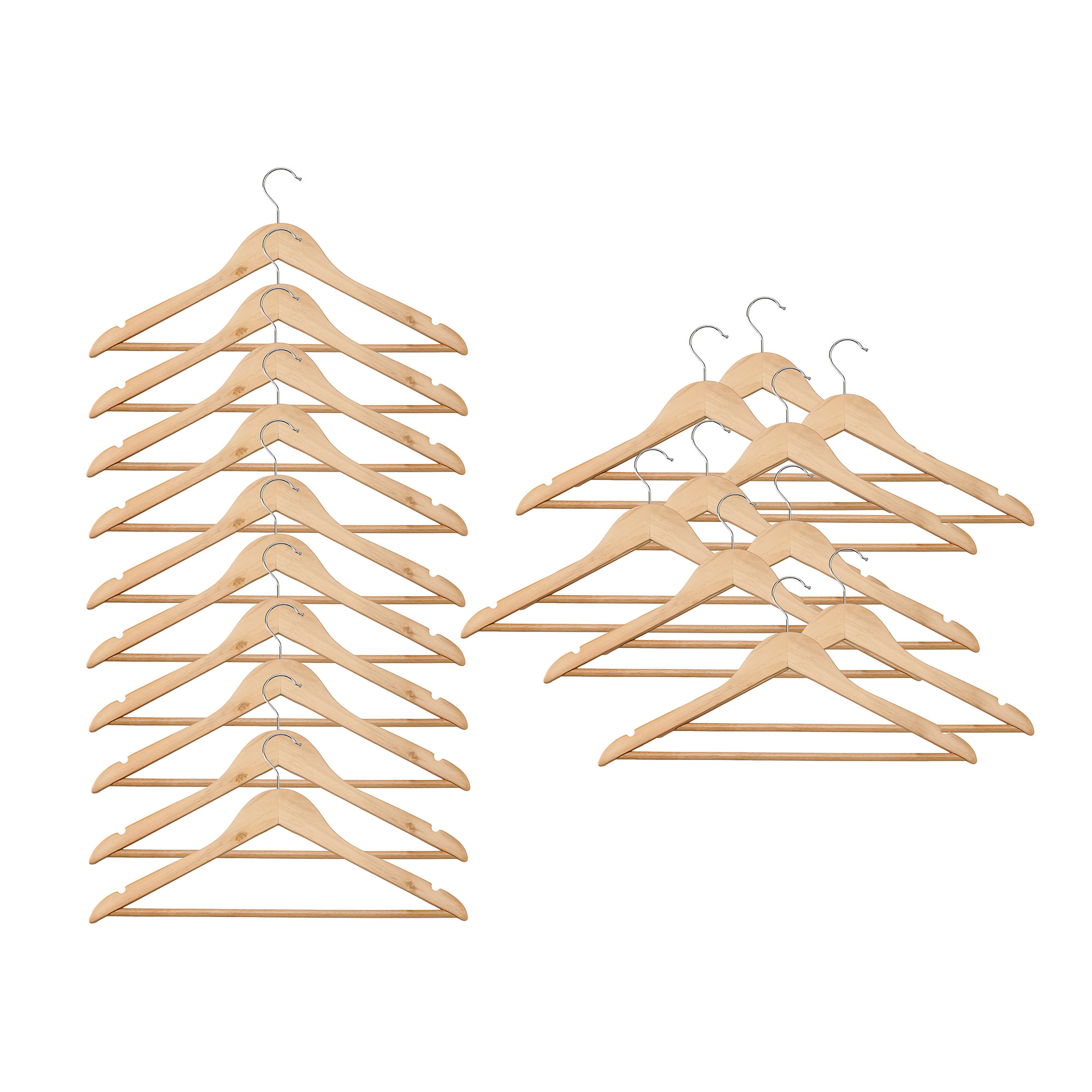 Set x20 Perchas Madera Cocina & Bazar