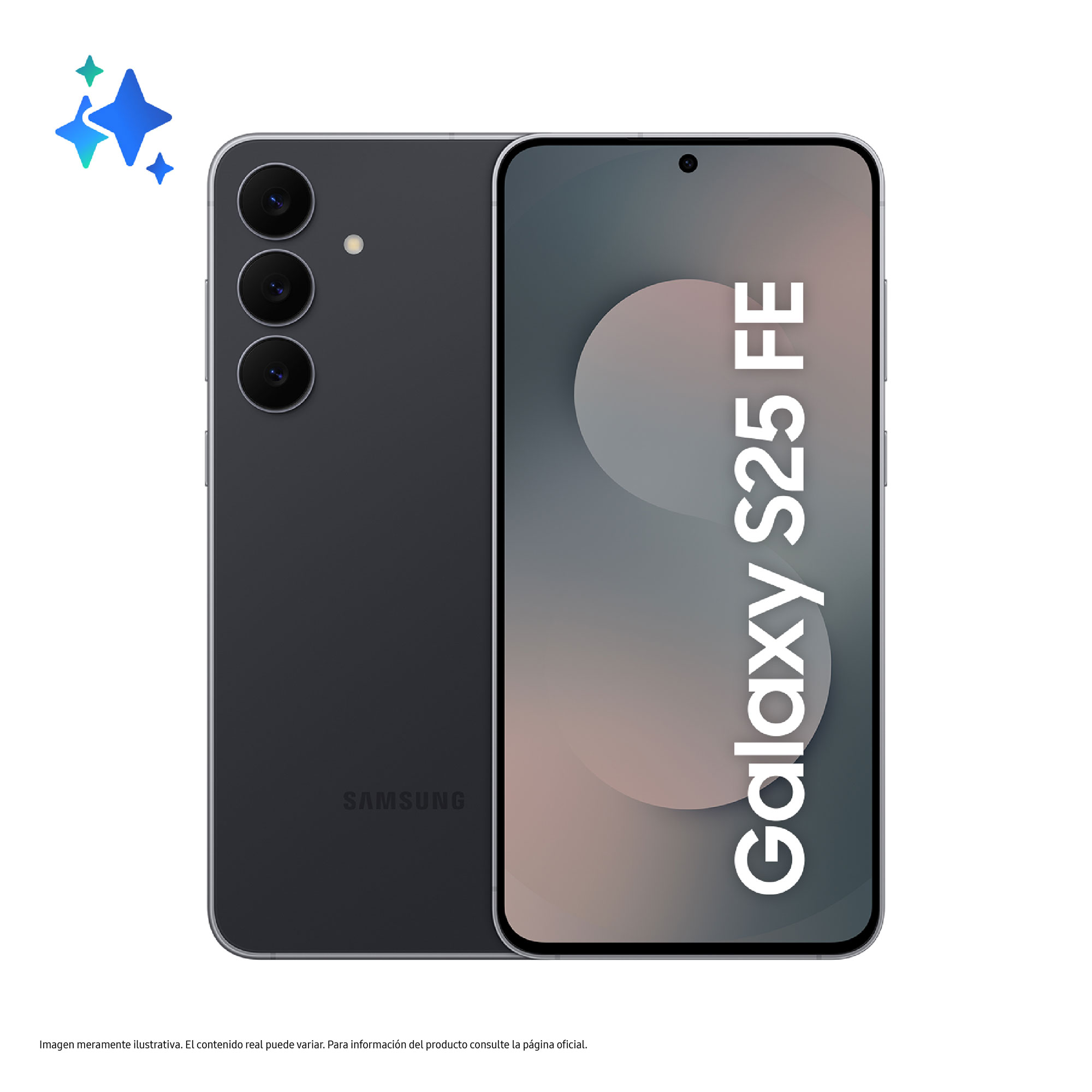 Celular Samsung Galaxy S25 FE 256GB 5G Negro