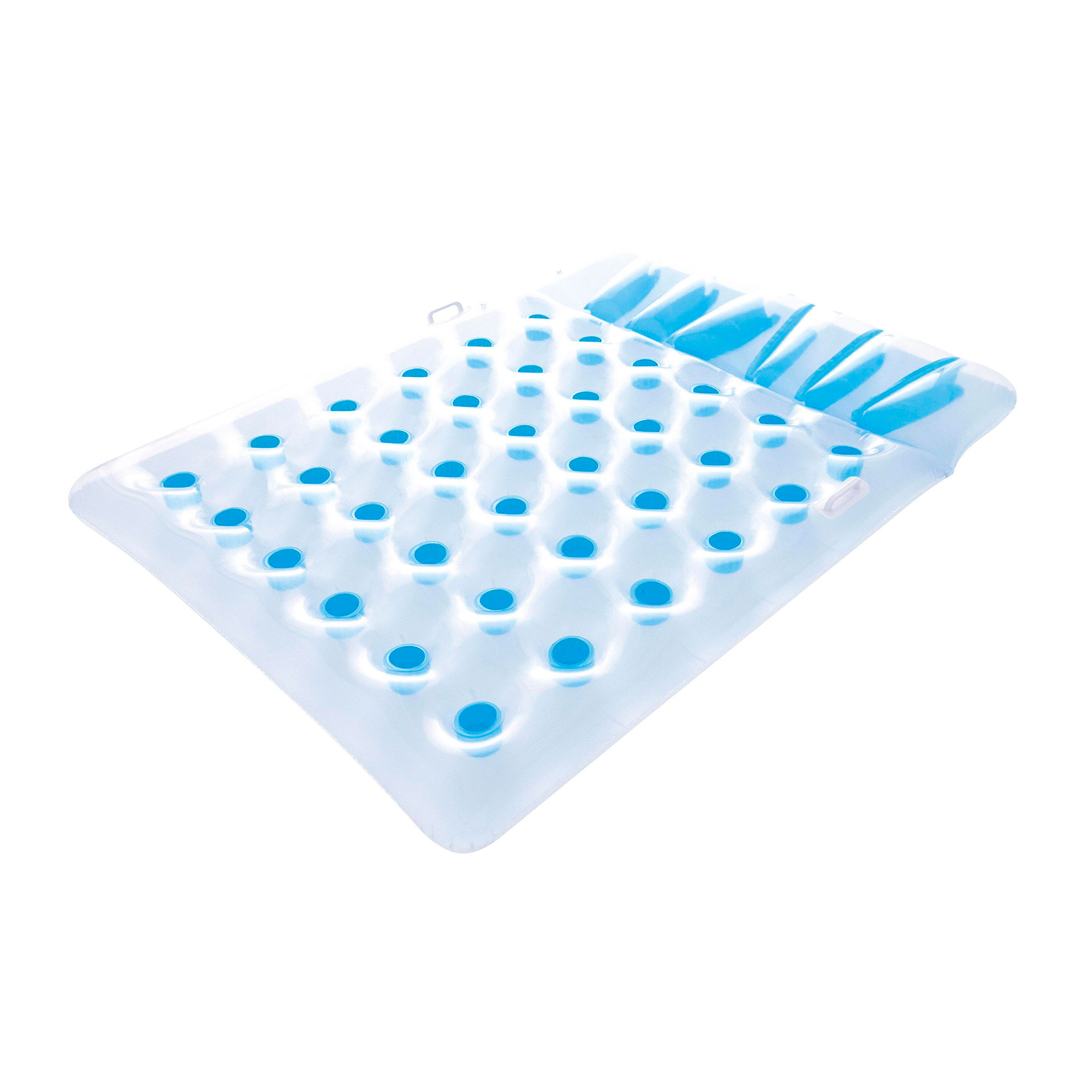 Flotador Inflable Bestway Blanco y Azul 173x133x22cm