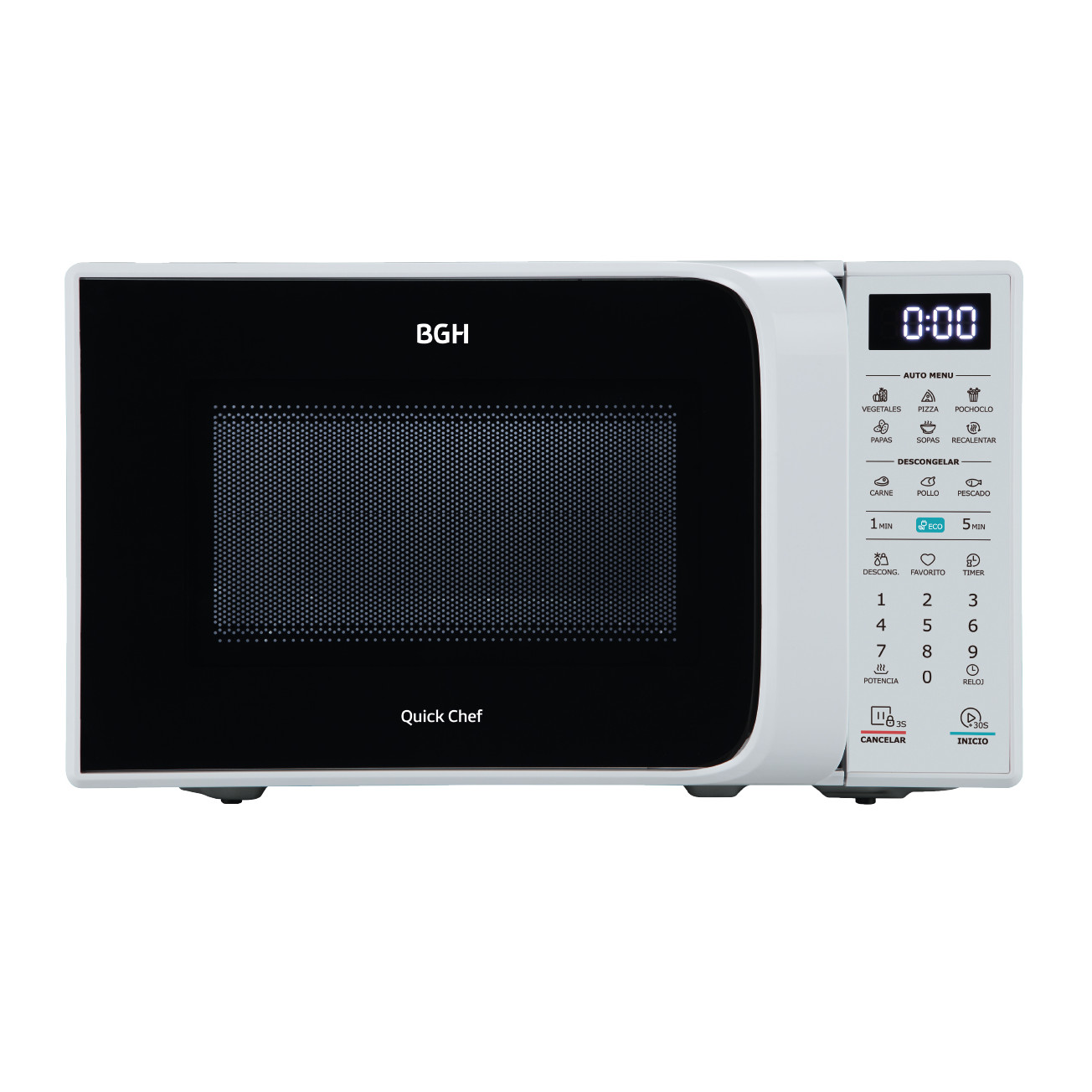 Microondas BGH Digital 20 Lts 700W B120DB20I