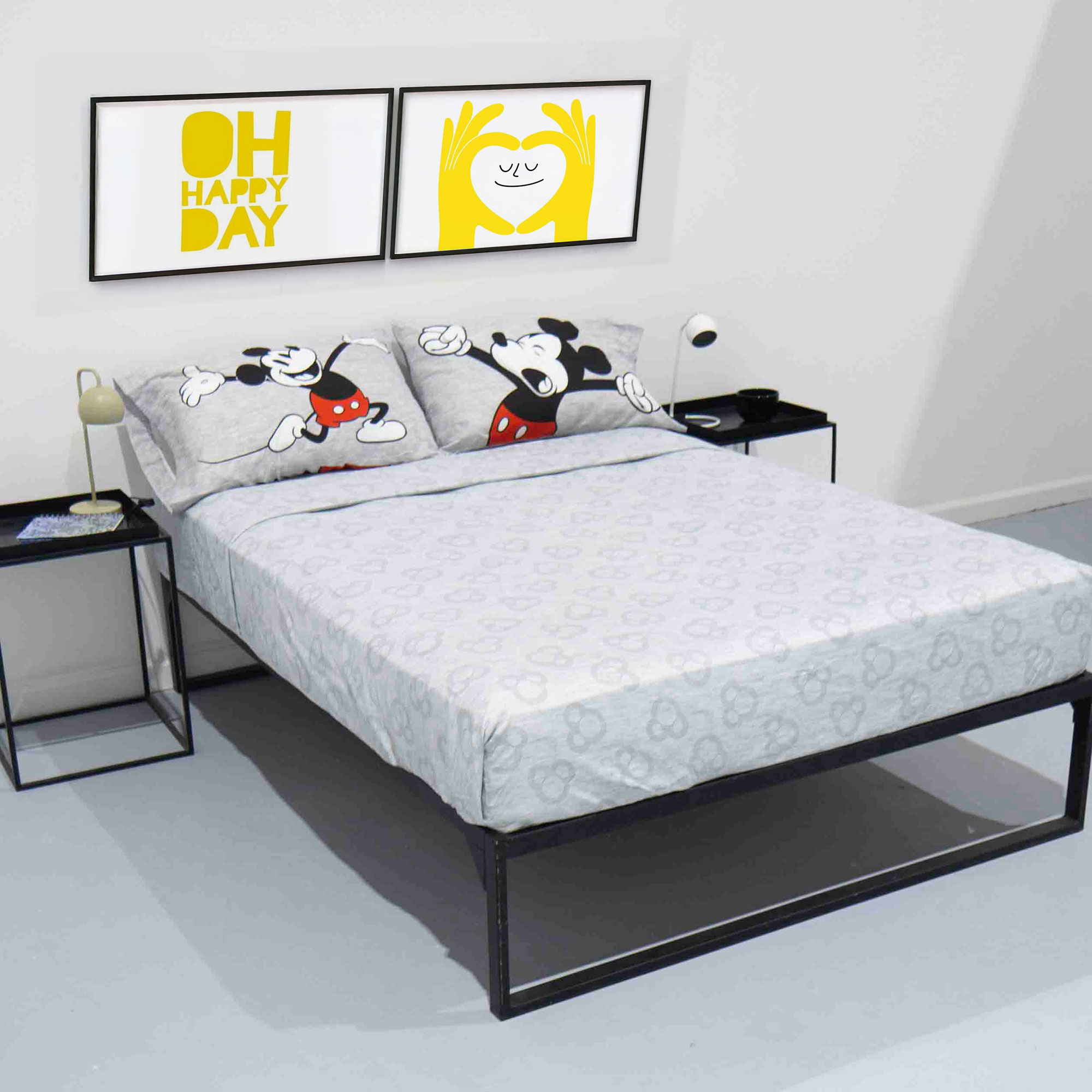 Juego de Sábanas Queen Mickey