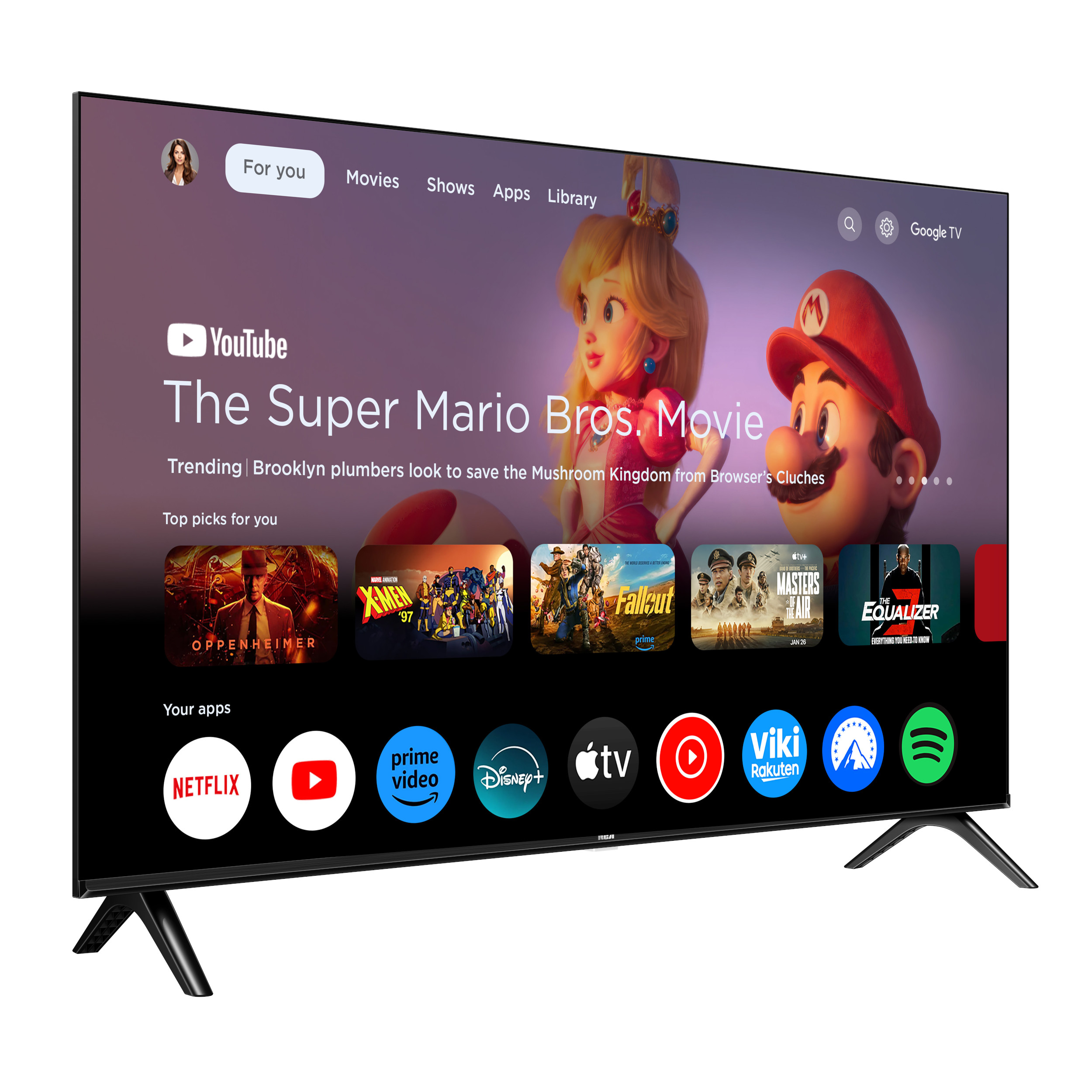 Tv 43" RCA HD Google R43GL100