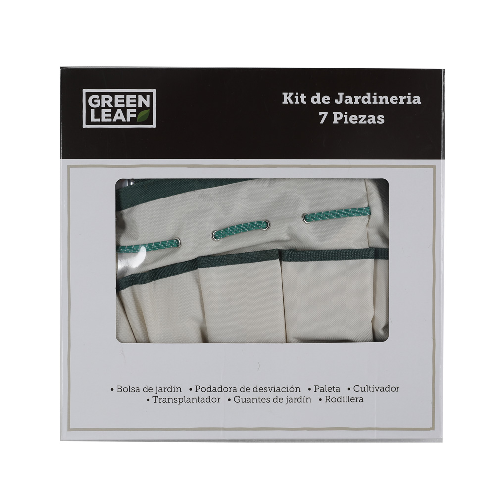 Kit de Jardinería 7 Piezas Green Leaf