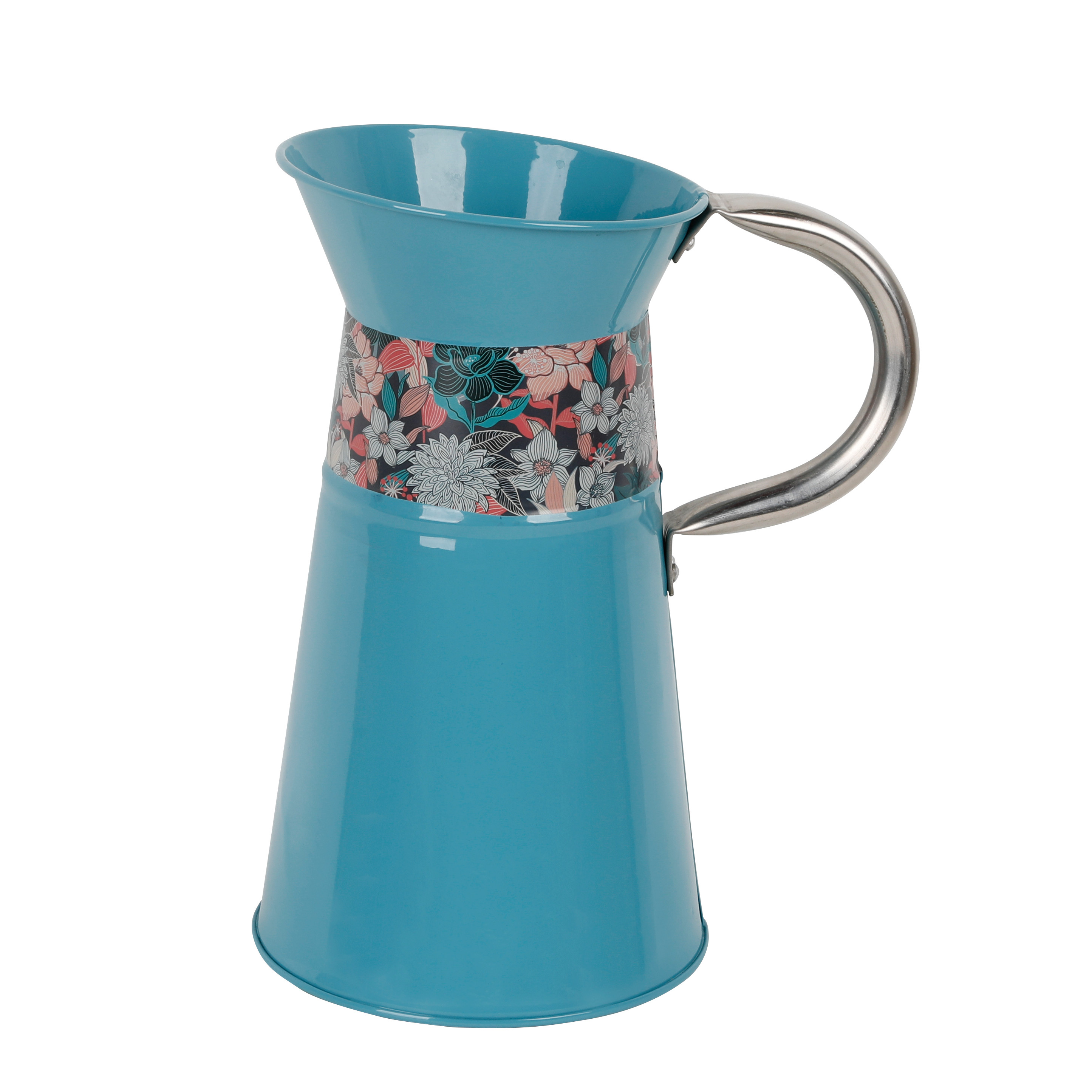 Jarrón Floral 1,8Lts Green Leaf