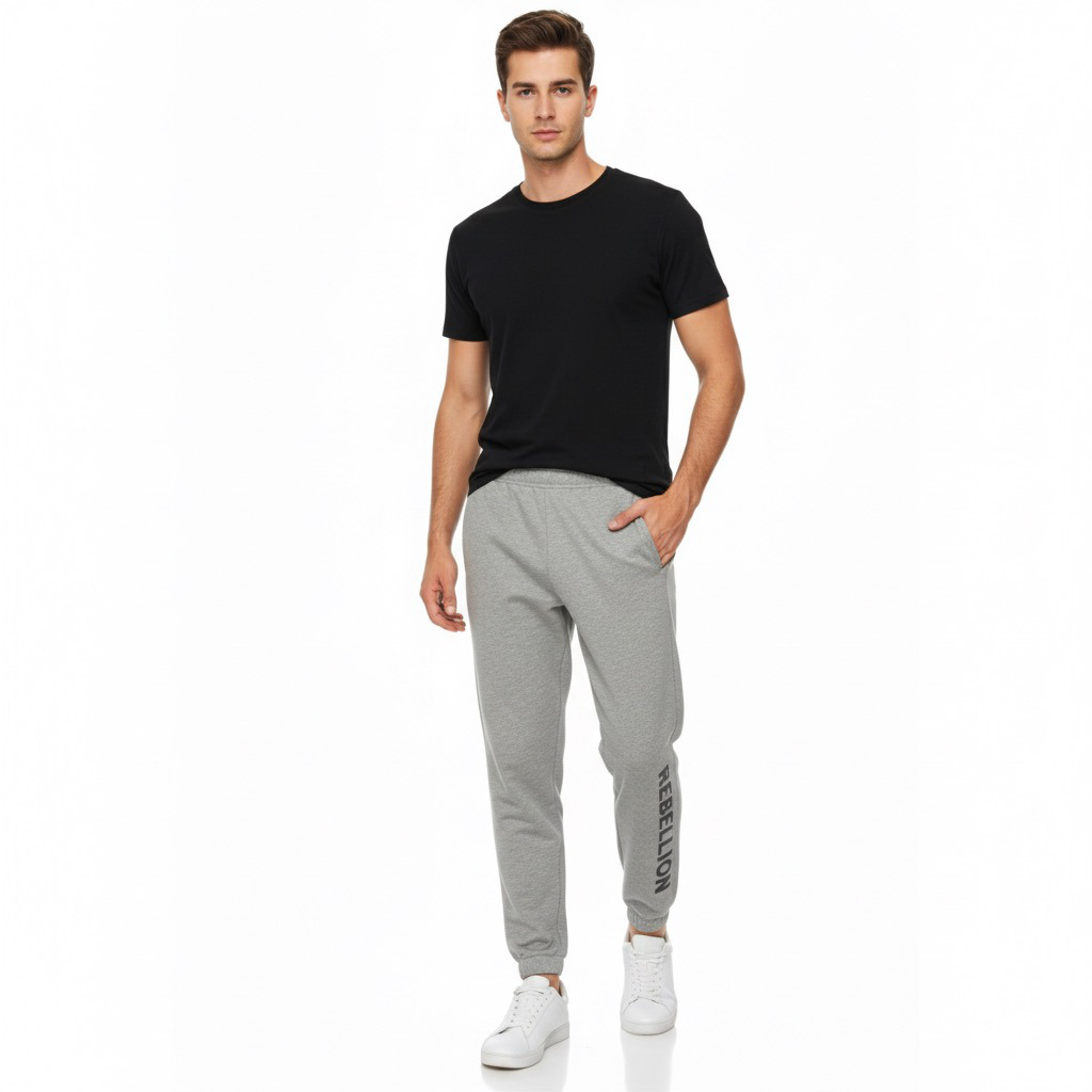 Pantalón Hombre Nordico Puño y Estampado Talle S-XXL