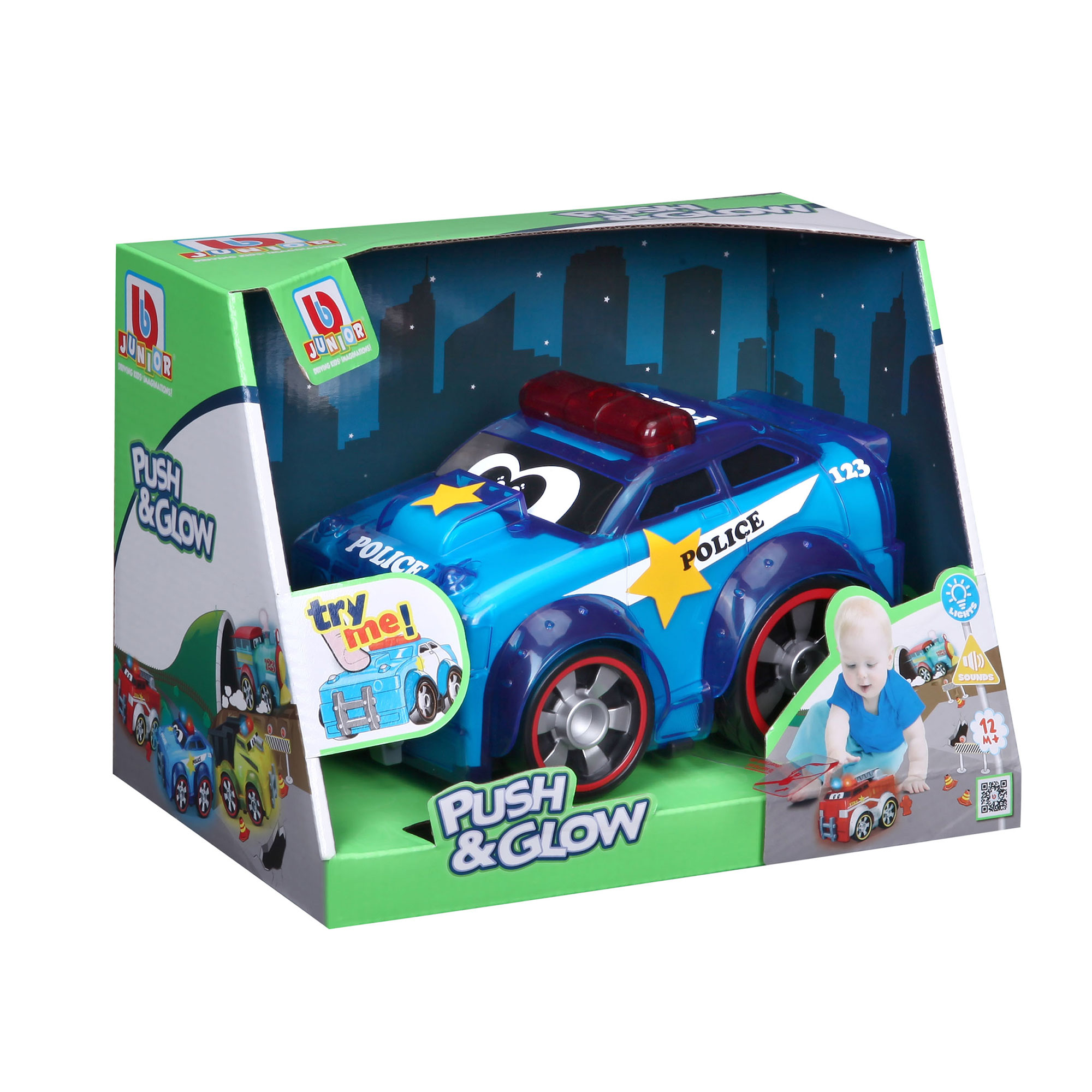 Auto Policia Push Maisto