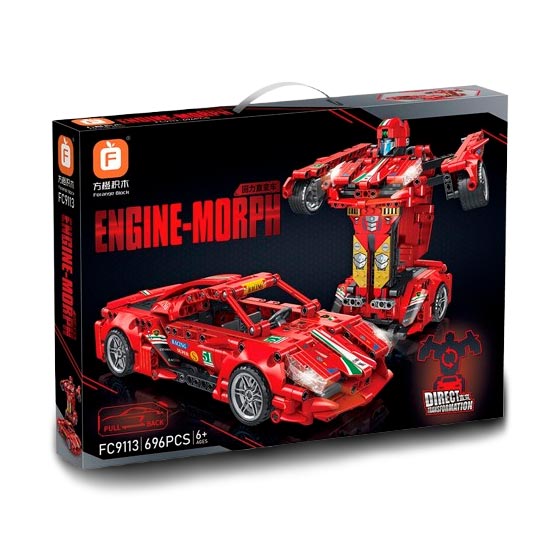 Tranformer para Armar Auto Pardes