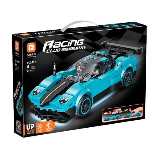 Auto Fricción para Armar Azul Pardes