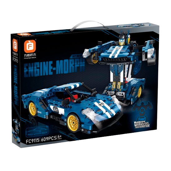 Transformer para Armar Auto Carrera Pardes