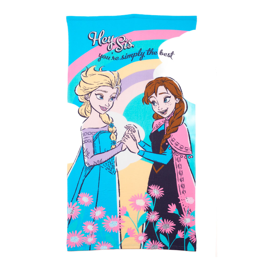 Toallón con Bolso Piñata 70x130 Frozen