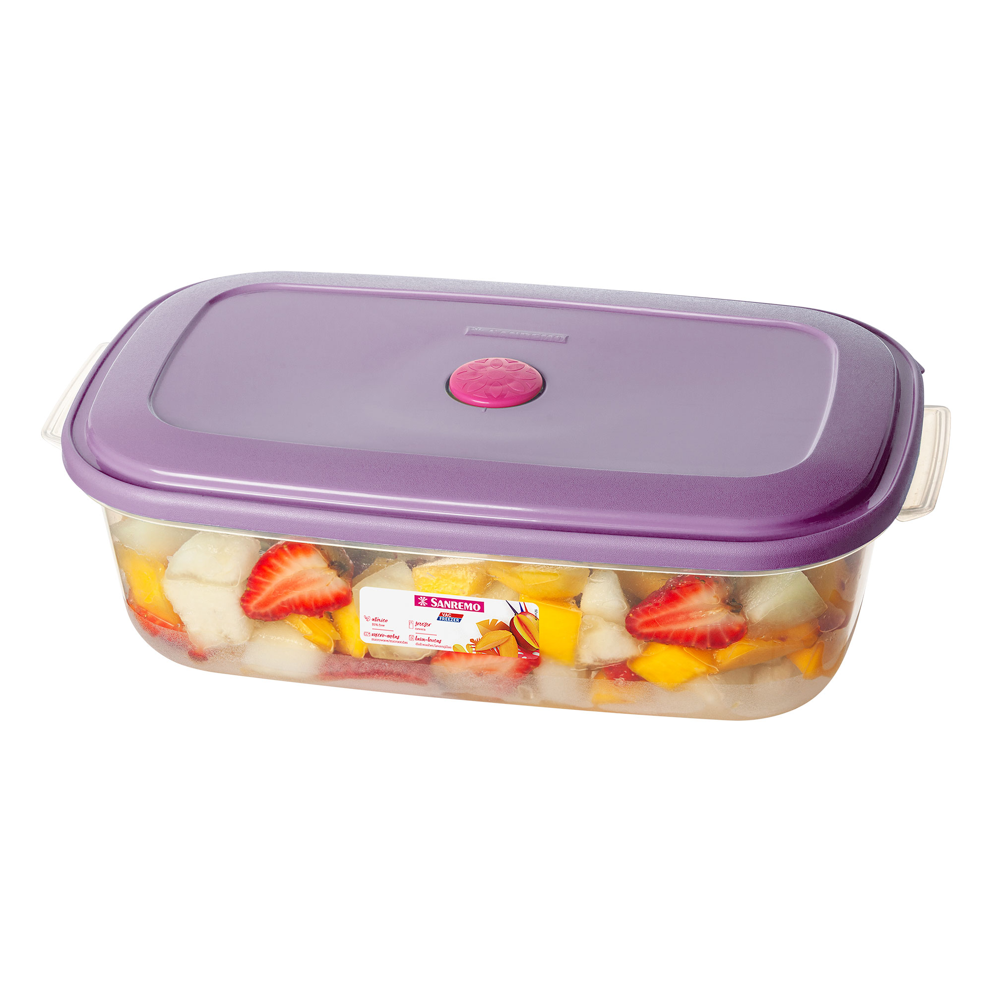 Hermético Rectangular Sanremo 2,8Lts