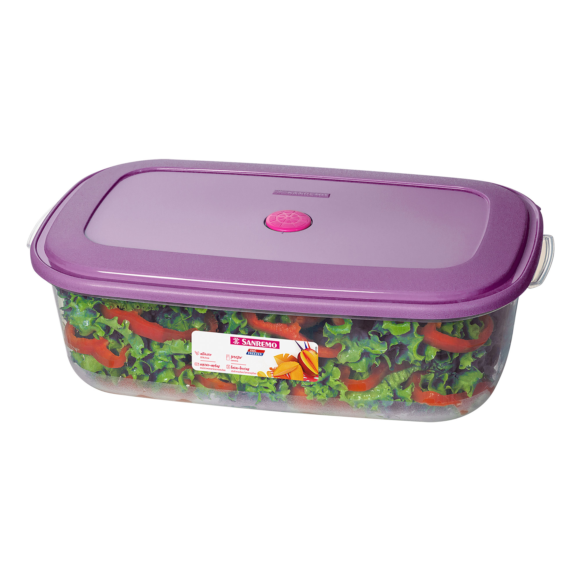 Hermético Rectangular Sanremo 5,2Lts