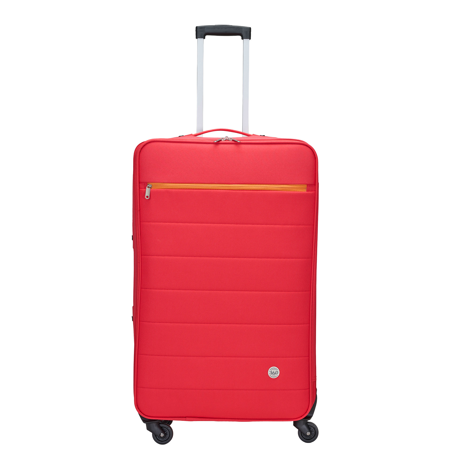 Valija Semi Rígida 4 Ruedas Earth 360 Roja 20-28"