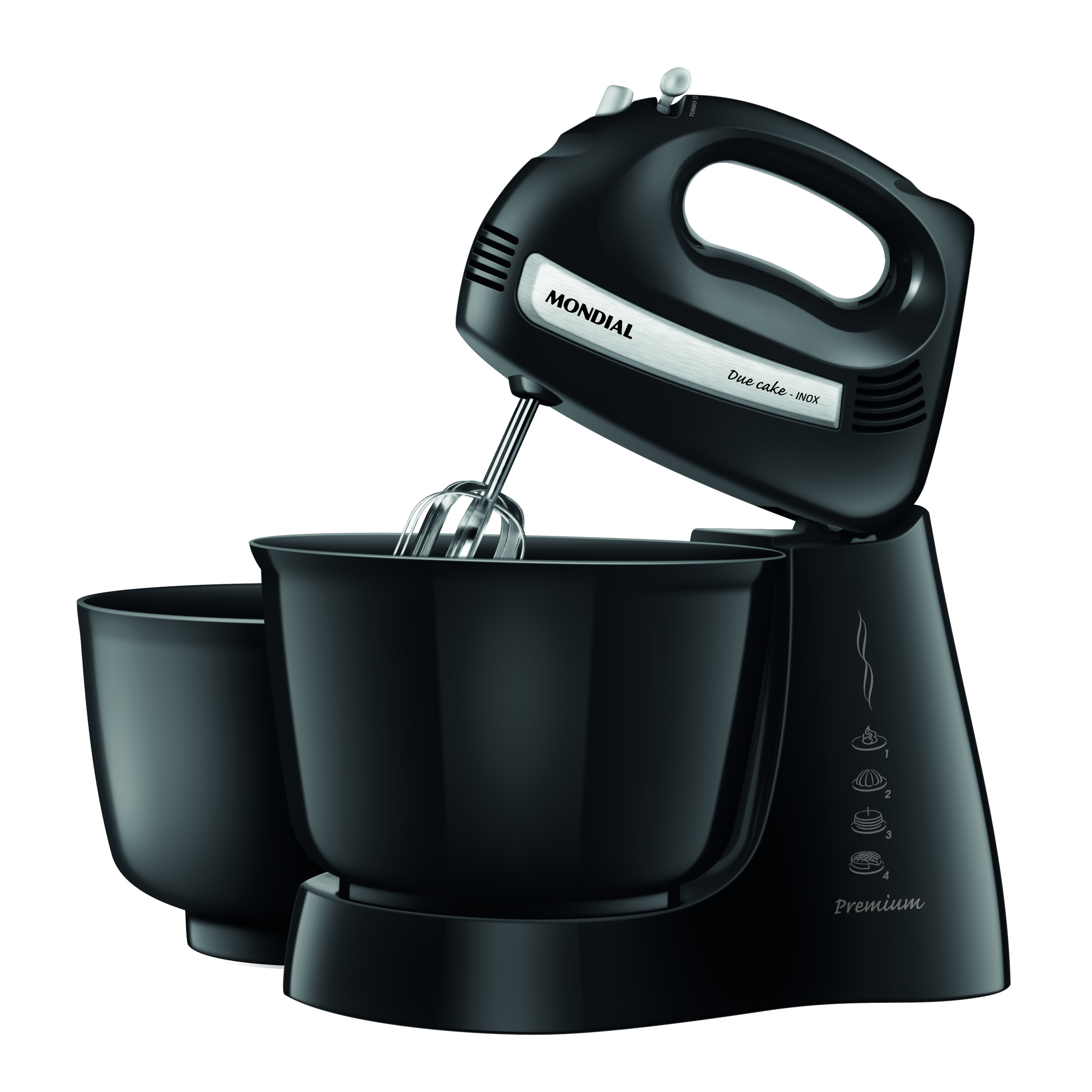 Batidora con Bowl Mondial B-04 NP