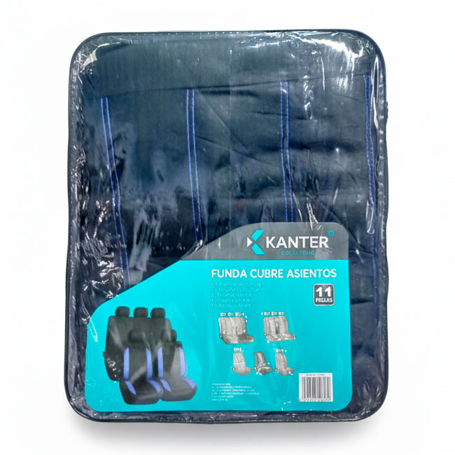 Juego x11 Fundas Asiento Delantero Universales Kanter