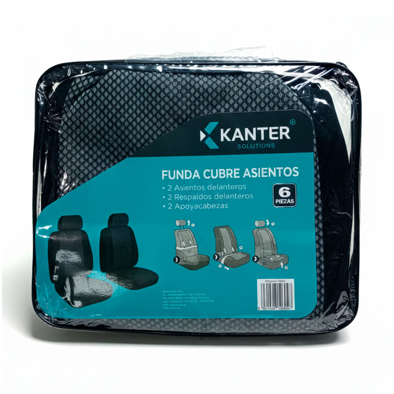 Juego x6 Fundas Asiento Delantero Universales Kanter