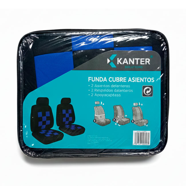 Juego x6 Fundas Asiento Delantero Universales Kanter