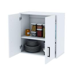 Organizador Centro Estant 1 Estante 2 Puertas Blanco