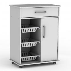 Mueble Frutero Dielfe 1 Puerta 1 Cajón Blanco