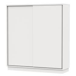 Placard Dielfe 2 Puertas 2 Cajones Blanco PE180-B