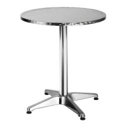 Mesa Redonda de Aluminio 70x60x60