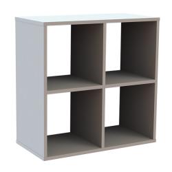 Organizador Centro Estant 4 Espacios Blanco