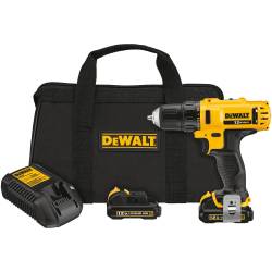 Taladro Atornillador Dewalt 10 mm 12 Volts