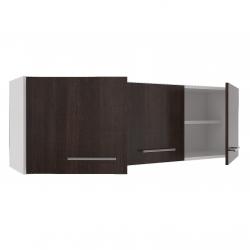 Alacena Orlandi Blanca y Wengue 1,40 Mts