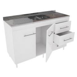 Bajo Mesada Orlandi Blanco 1,20 Mts