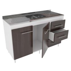 Bajo Mesada Orlandi Blanco y Wengue 1,20 Mts