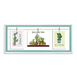 Porta Foto Broche x3 29x67,5cm