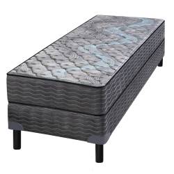 Conjunto de Resortes 1 Plaza 80x190 Superflex Plata