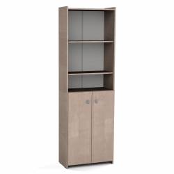 Biblioteca Muebles Orlandi 2 Puertas Abedul