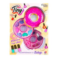 Set De Maquillaje Dona En Caja Con Sombras Y Esmaltes 