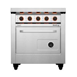 Cocina Morelli Multigas 75 Cm Mr Cheff Gris