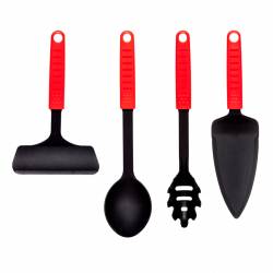 Set de Utensilios Bipo Color Rojo 