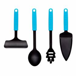 Set de Utensilios Bipo Color Turquesa 