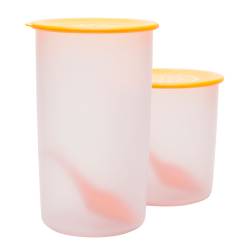 Set x3 Organizadores Hérmeticoes Bipo Naranja