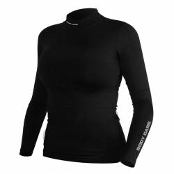 Remera Mujer Body Care Térmica Negra Talle M