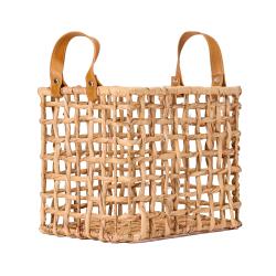 Canasto Agujeros con Manijas Ratan L