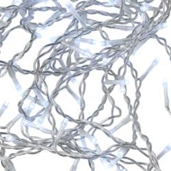 Luces Navideñas Led Blancas Tipo Cascada x100 Luces Interiores