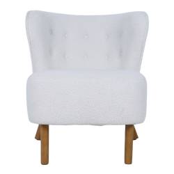 Sillón Boucle Blanco