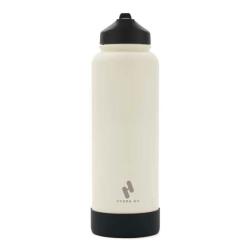 Botella Hydra Go 1200ml Acero Inoxidable Crema