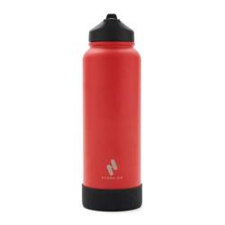 Botella Hydra Go 1000ml Acero Inoxidable Rojo
