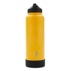 Botella Hydra Go 1000ml Acero Inoxidable Amarillo