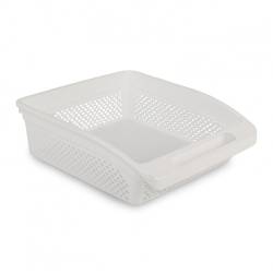 Organizador Plástico Decormesa 26,6x29,5x9cm Blanco