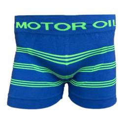Boxer Hombre Motor Oil Rayas Talle M-XL