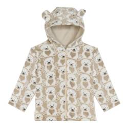 Buzo Bebé Keoma Con Capucha y Cierre Estampado Talle 9-24
