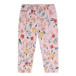 Pantalón Bebé Keoma Friza Estampado Flores Talle 18